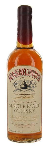 Wasmunds Virginia Single Malt Whisky- 750ml