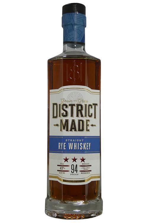 One Eight Distilling District Made Straight Rye Whiskey - 750ml