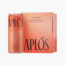 Aplos Non-Alcoholic Ume Spritz Cans 250ml 4-pack