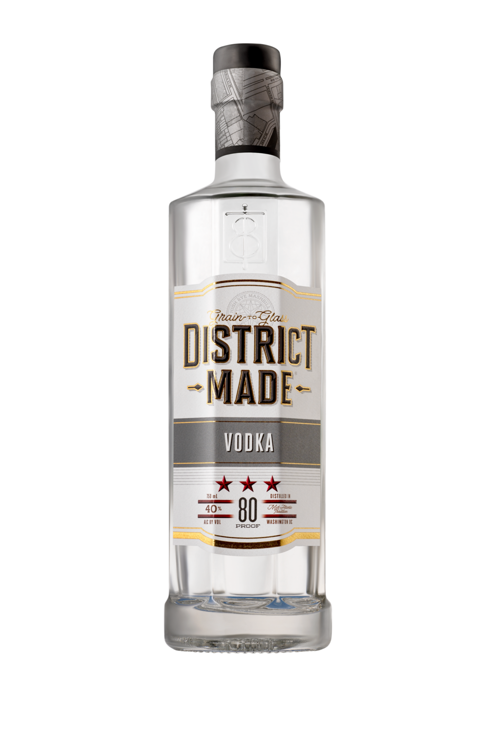 One Eight Distilling District Made Vodka 750ml