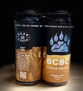 Bear Chase Kodiak Kolsch 16oz 4-pack cans