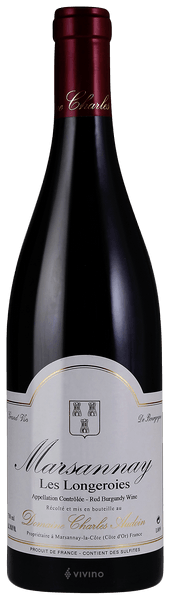 Domaine Charles Audoin Marsannay Rouge Les Longeroies 2017