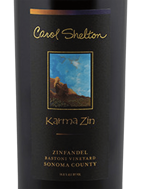 Carol Shelton Zinfandel Karma Zin Bastoni Vineyard 2019