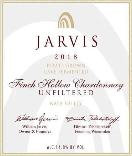 Jarvis Chardonnay Napa Valley Finch Hollow 2018