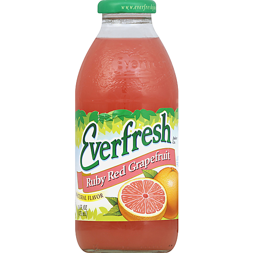 Everfresh Ruby Red Grapefruit Juice Quarts