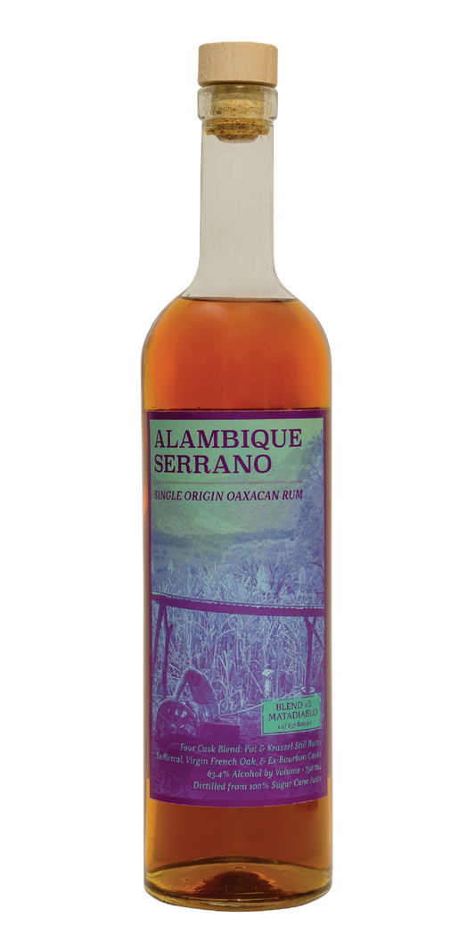 Alambique Serrano Blend #3 Matadiablo Rum (126.8 Prf) - 750ml