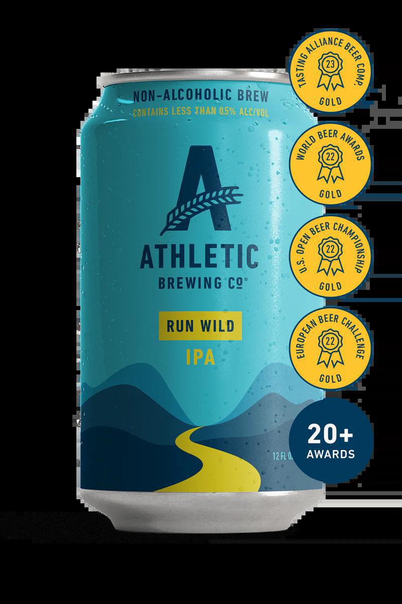 Athletic Brewing Run Wild IPA  6-pack cans