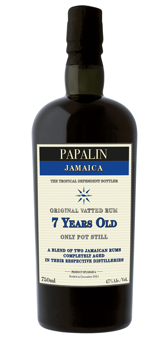 Papalin Jamaica 7yr Pot Still Rum- 750ml