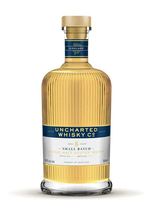 Uncharted Whisky Co. - Aultmore Small Batch 8 Year Single Malt Scotch - 700ml