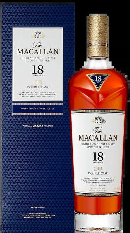 Macallan 18yr Double Cask Single Malt Scotch Whisky- 750ml