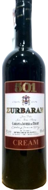 Bodegas 501 Zurburan VOS Cream Sherry