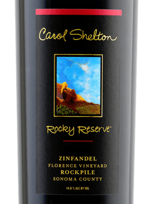 Carol Shelton Zinfandel Rockpile Reserve 2018