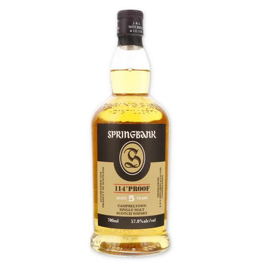 Springbank 5 Yr Campbeltown Single Malt Scotch Whisky (114 Prf) - 700ml