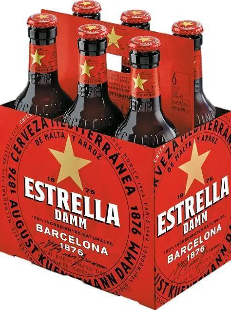 Estrella Damm Lager 6-pack