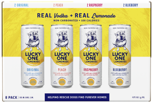 Lucky One Variety Pack Lemonade 8-pack