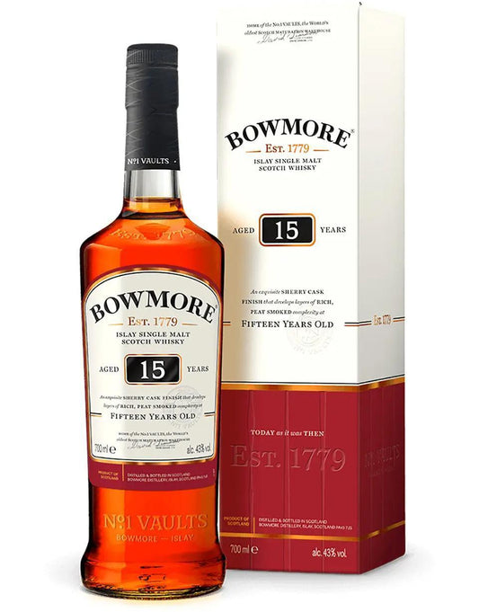 Bowmore 15-year Single Malt Scotch Whisky