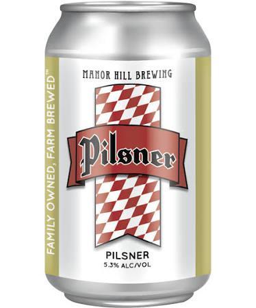Manor Hill Pilsner 6-pack cans