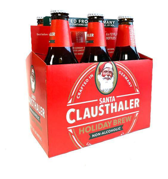 Clausthaler Santa Holiday Non Alcoholic Brew 6-pack