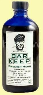 Bar Keep Swedish Organic Aromatic Bitters 8oz