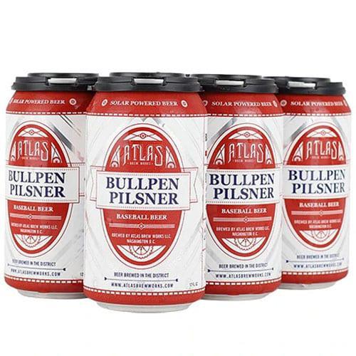 Atlas Bullpen Pilsner  6-pack