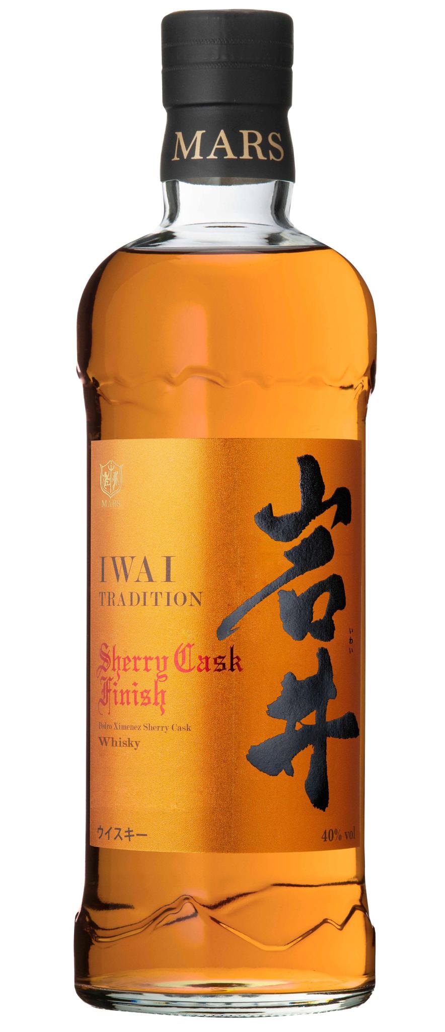 Mars Shinshu Iwai Tradition Japanese Whisky Sherry Cask Finished