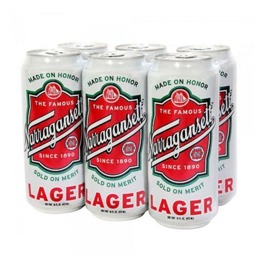 Narragansett Lager 16oz Cans - 6-Pack