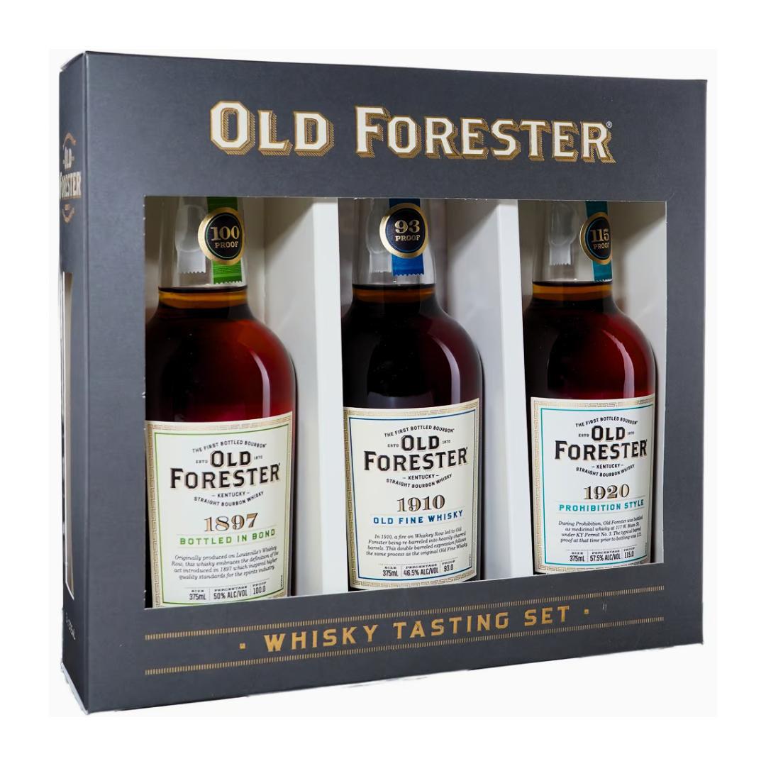 Old Forester 1897 - 1910 - 1920 Whisky Tasting Set 3 x 375ml