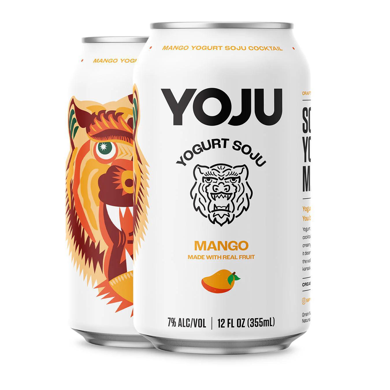 Yoju Mango 12oz cans- 4pack