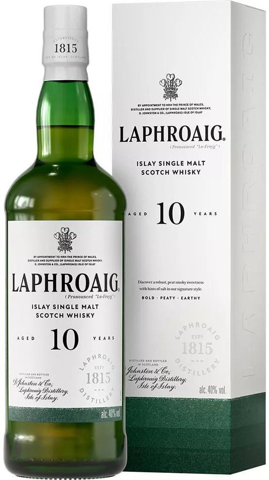 Laphroaig 10yr Single Malt Scotch Whisky- 750ml