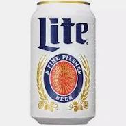 Miller Lite 6-pack cans