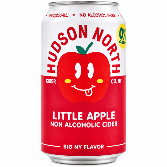 Hudson North Little Apple NA Cider 12oz 6-pack
