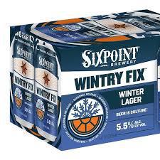 Sixpoint Wintry Fix Winter Lager 6-pack cans