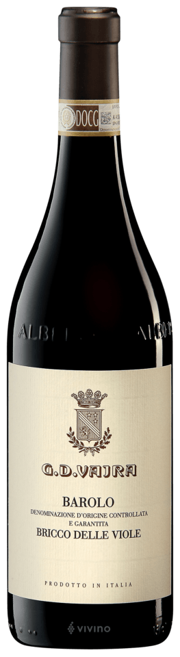 Vajra Barolo Bricco delle Viole 2018 *FOR A VINTAGE AFFAIR SILENT AUCTION ONLY*