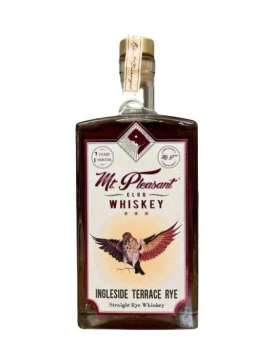Mt. Pleasant Club Whiskey Ingleside Rye Blend