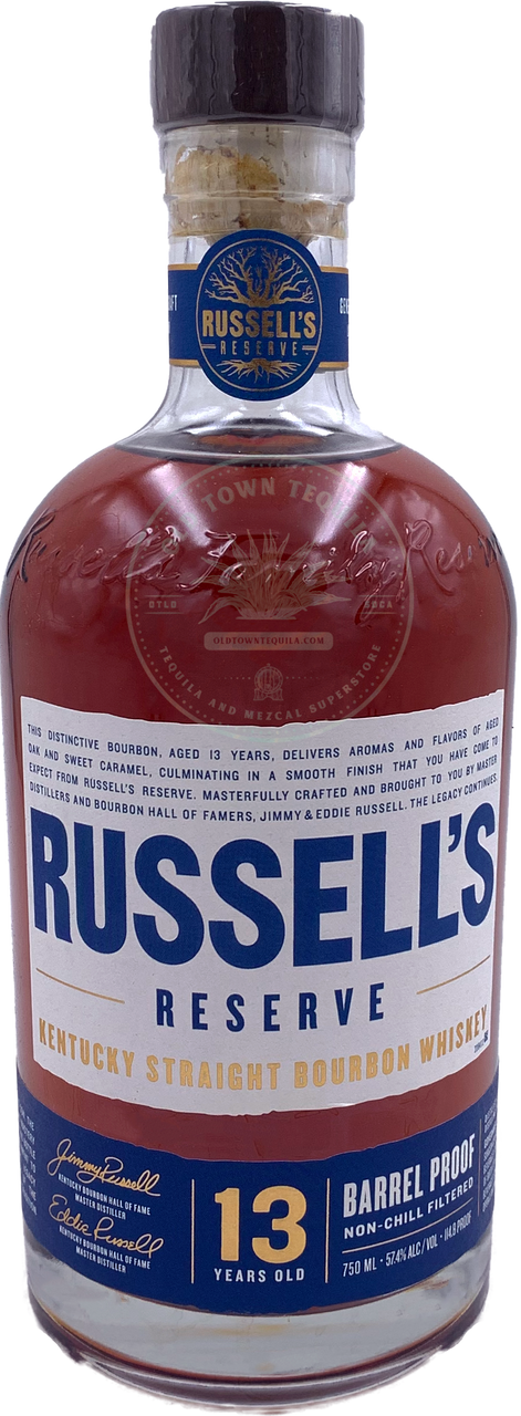 Russell's Reserve 13 year Bourbon 123.8 proof
