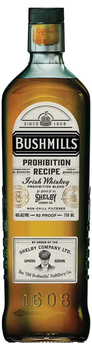 Bushmills Irish Whisky Prohibition Recipe- 750ml