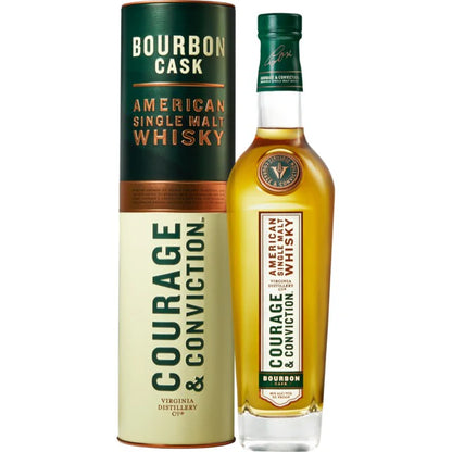 Courage & Conviction American Single Malt Whisky Bourbon Cask- 750ml