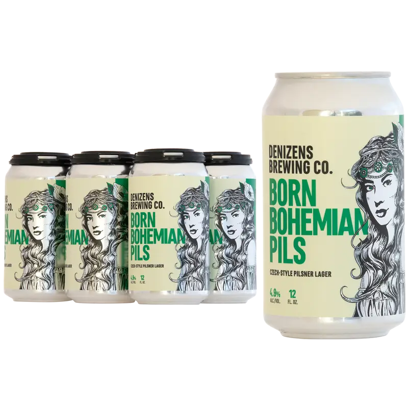 Denizens Born Bohemian Pils  6-pack