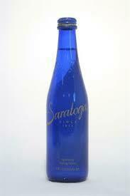 Saratoga Sparkling water 12fl/oz case