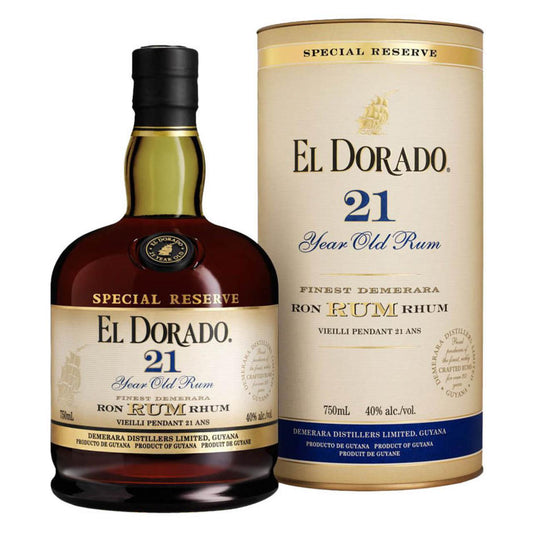 El Dorado 21yr Rum- 750ml