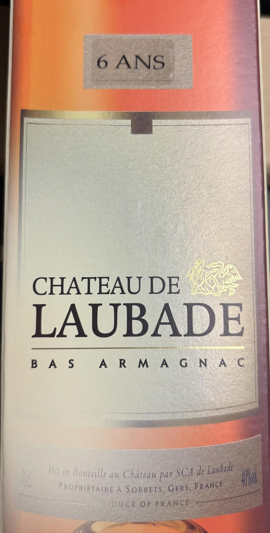 Chateau de Laubade Bas Armagnac 6yr- 750ml