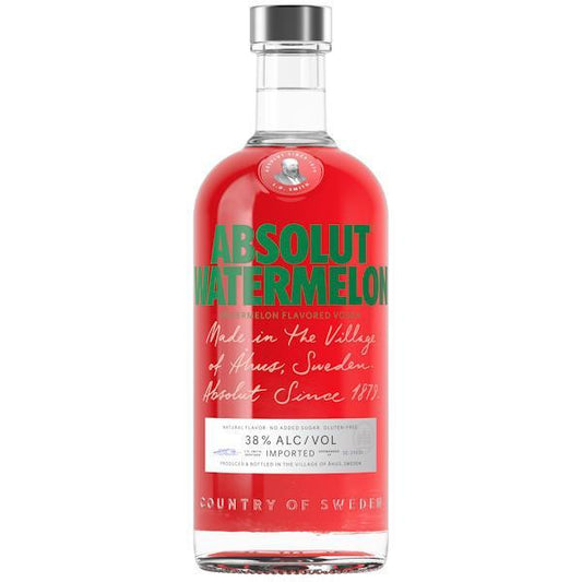 Absolut Watermelon Vodka - 750ml