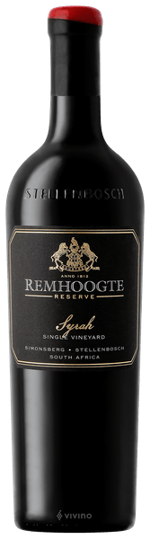 Remhoogte Syrah Reserve 2017