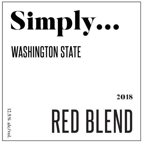 Simply... Washington State Red Blend 2020