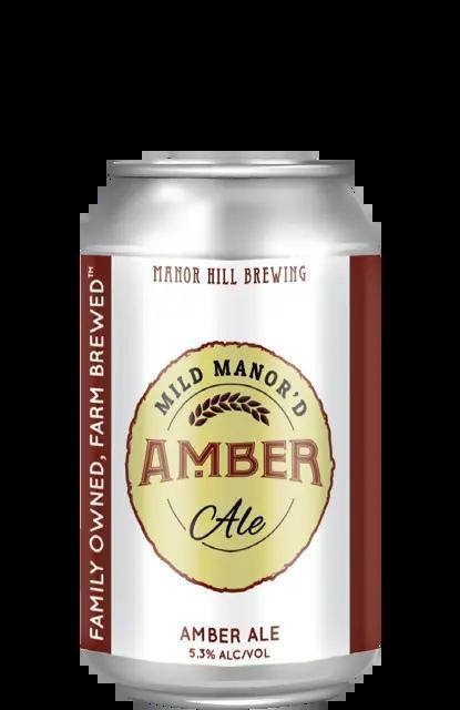 Manor Hill  Amber Ale  6-pack