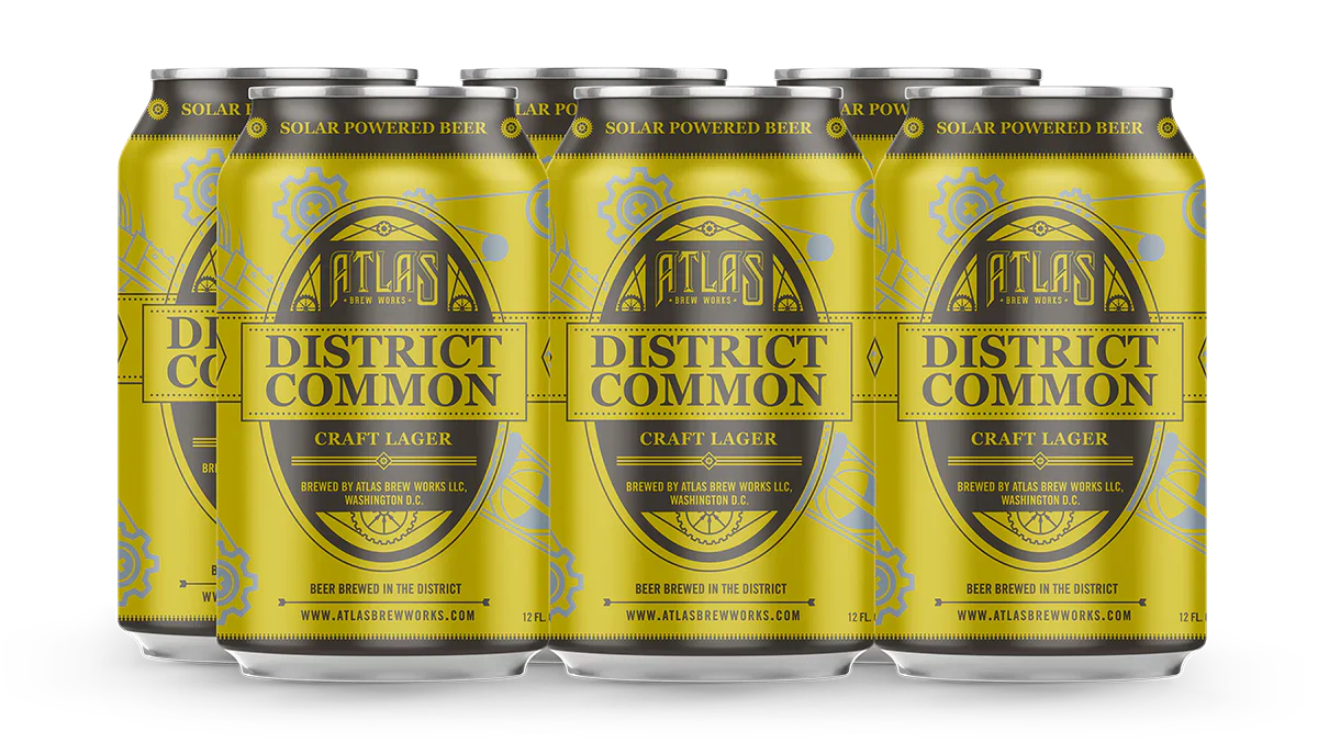 Atlas District Common 6-pack Cans