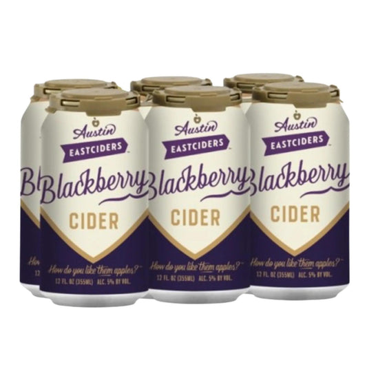 Austin East Ciders Blackberry Cider 6-pack Ace Beverage