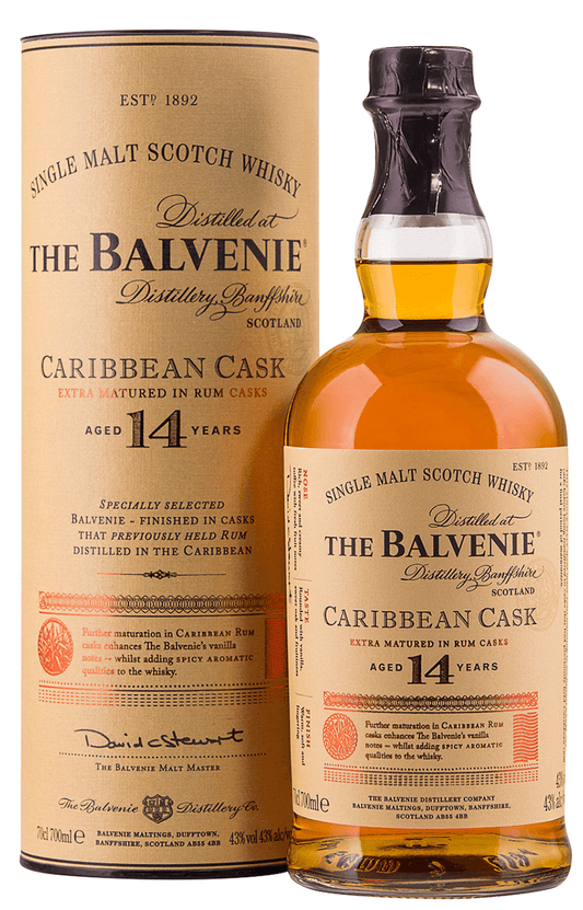 Balvenie 14-yr Caribbean Cask Scotch Malt Whisky Ace Beverage