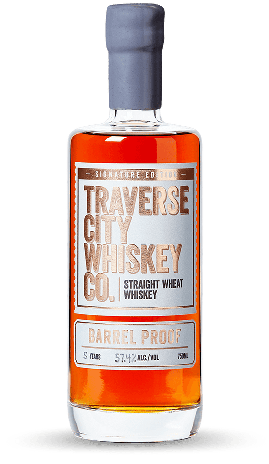 Traverse City Whiskey Co. Straight Wheat Whiskey Barrel Proof - 750ml