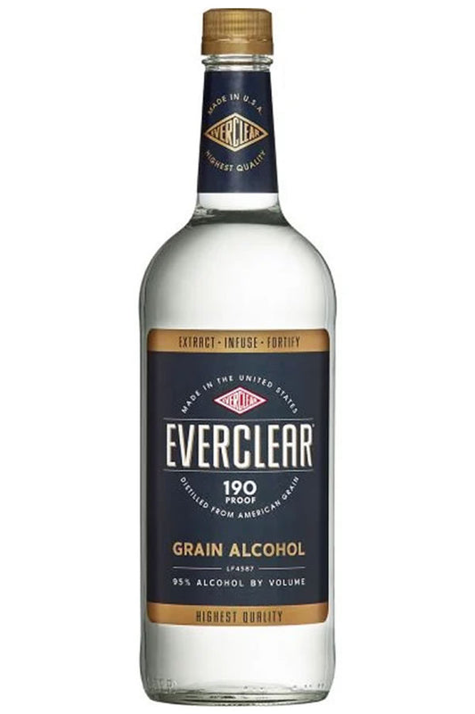 Everclear 190 Proof Grain Alcohol 750ml